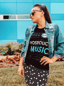 Apostolic Music T-Shirt Image (Girl)